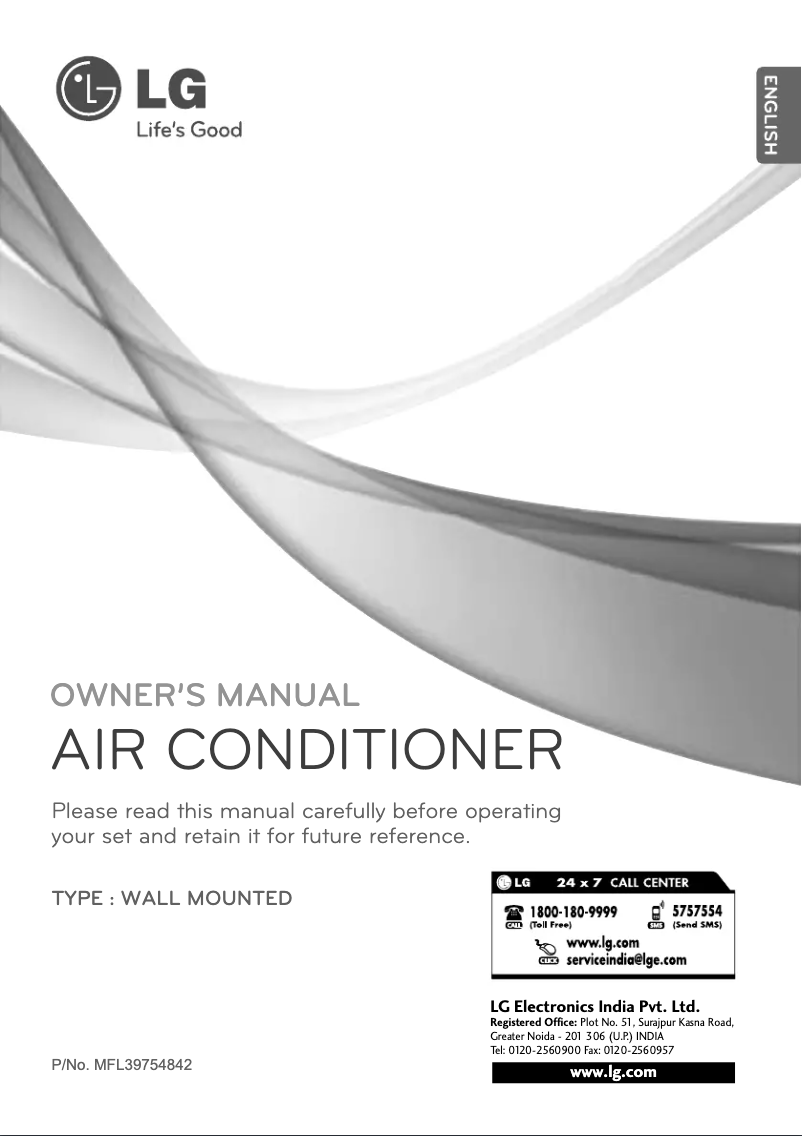 Página nº 1 - Manual de usuario LG LSN6CG2VF1