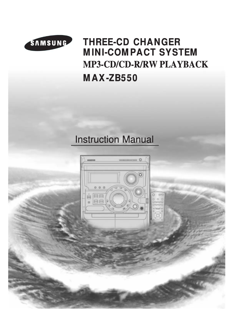 Imagen de la primera página del manual del dispositivo MAX-ZB550