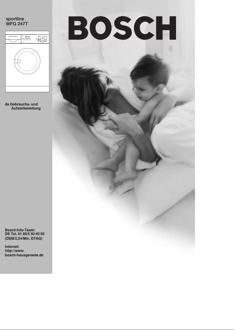 Imagen de la primera página del manual del dispositivo WFG247T