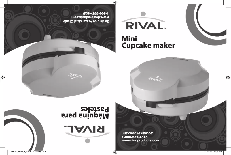 Imagen de la primera página del manual del dispositivo FPRVCMM901