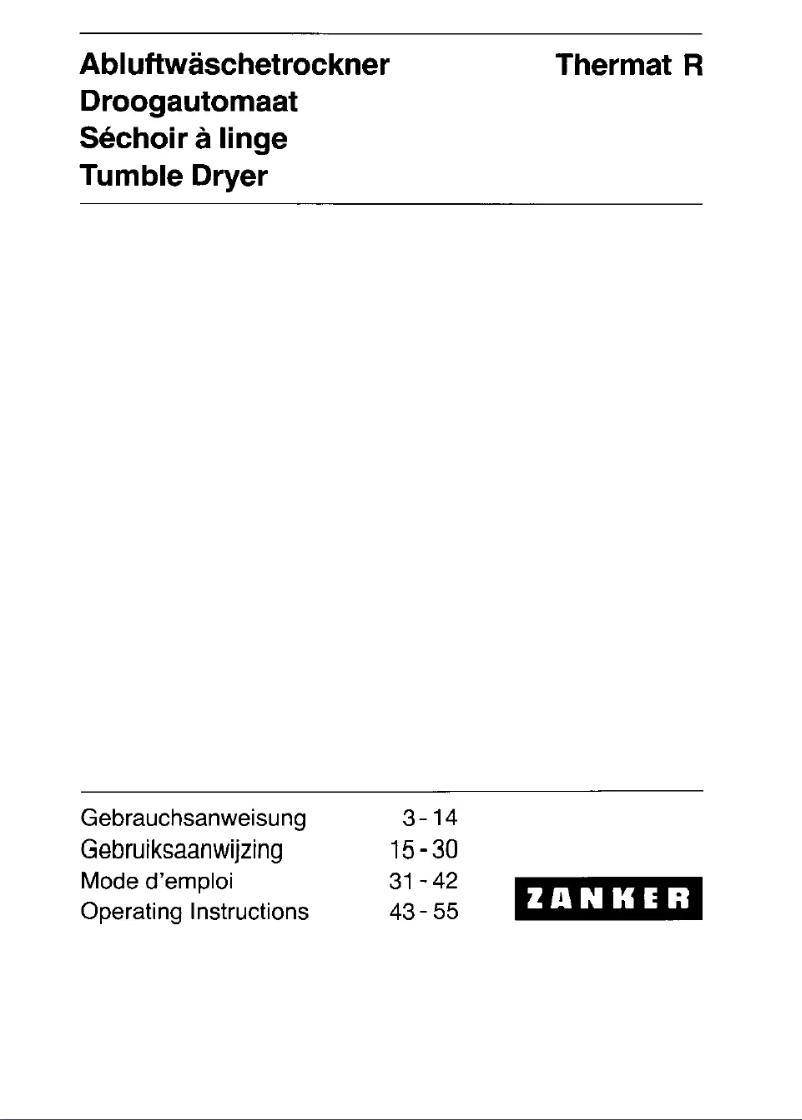 Imagen de la primera página del manual del dispositivo Thermat R