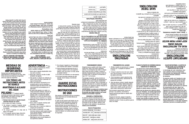 Imagen de la primera página del manual del dispositivo CS32XR Infiniti
