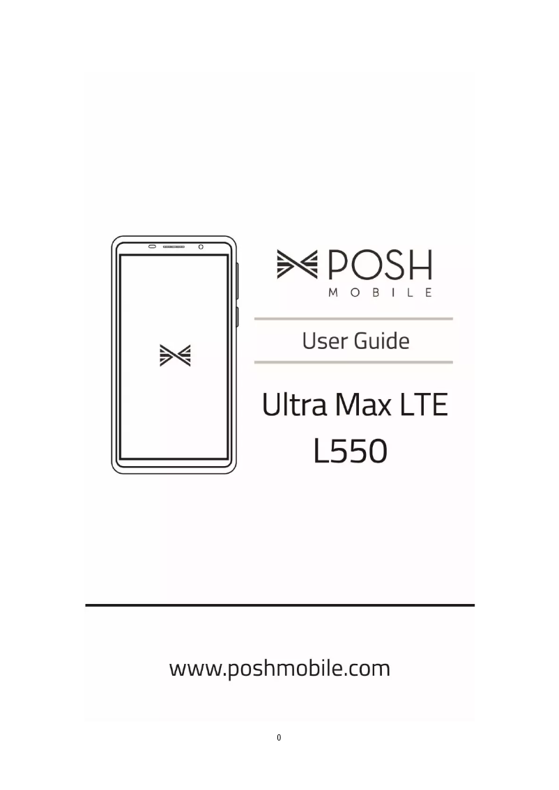 Página nº 1 - Manual de usuario Posh Mobile Ultra Max LTE L550