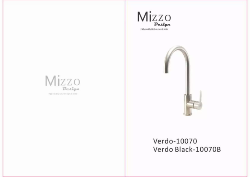 Imagen de la primera página del manual del dispositivo Verdo-10070