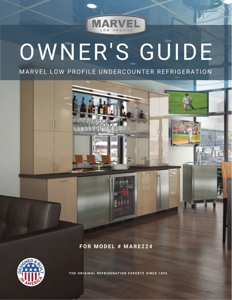 Imagen de la primera página del manual del dispositivo MARE224IS41A