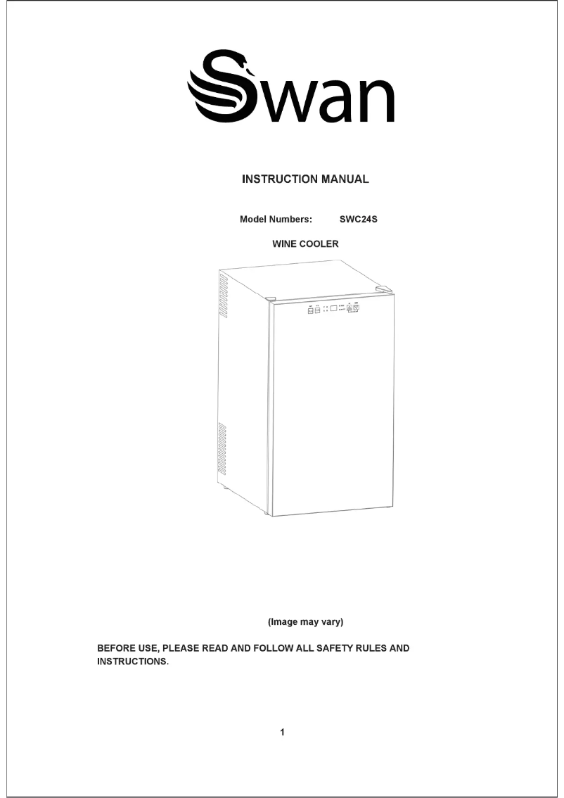 Imagen de la primera página del manual del dispositivo SWC24S