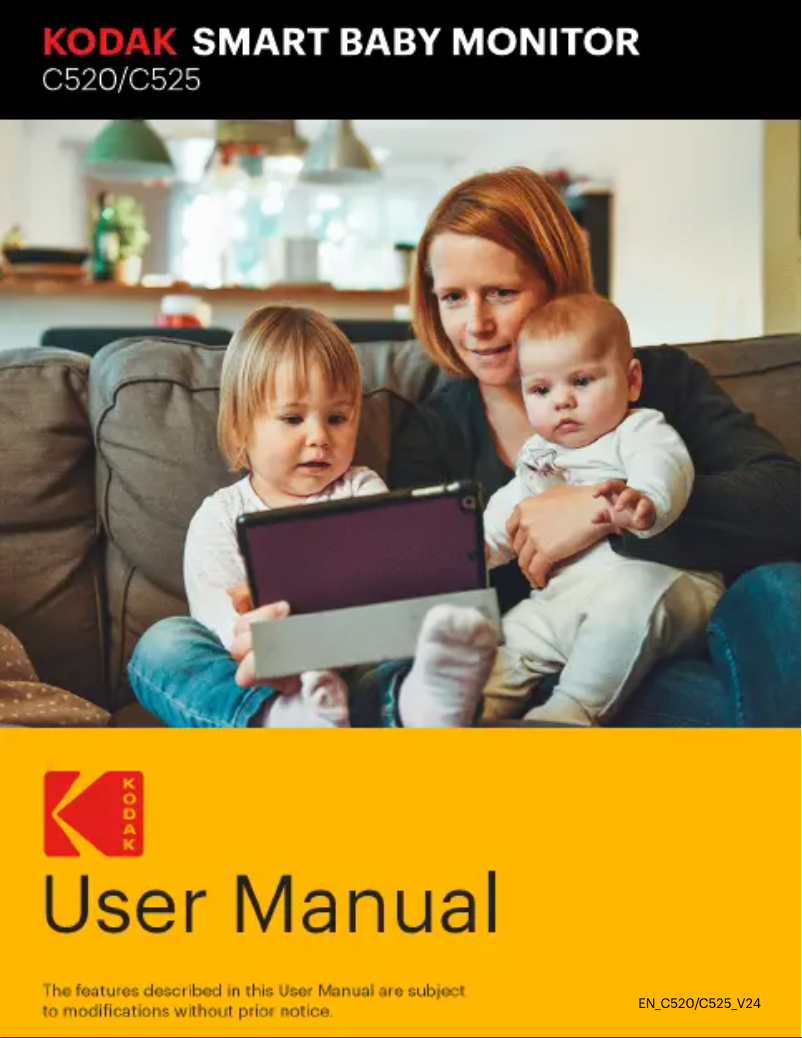 Imagen de la primera página del manual del dispositivo Cherish C525