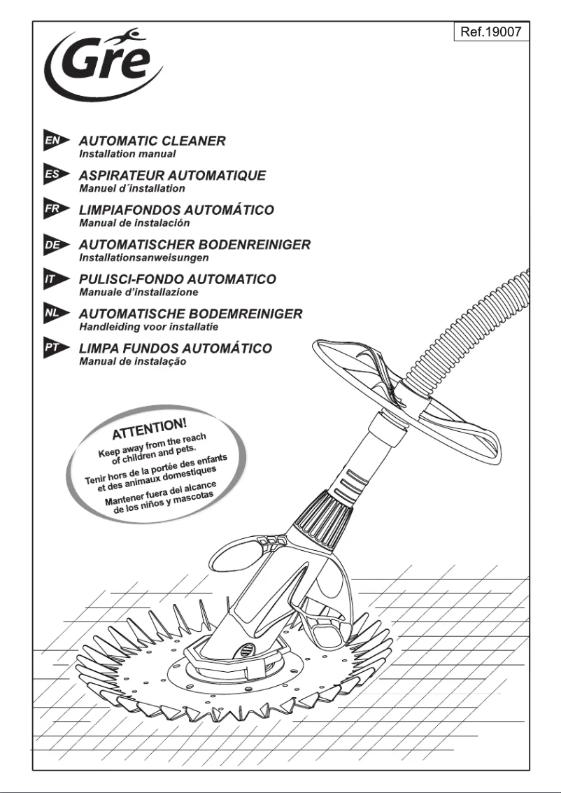 Página 1 del manual Manual de usuario Gre 19007