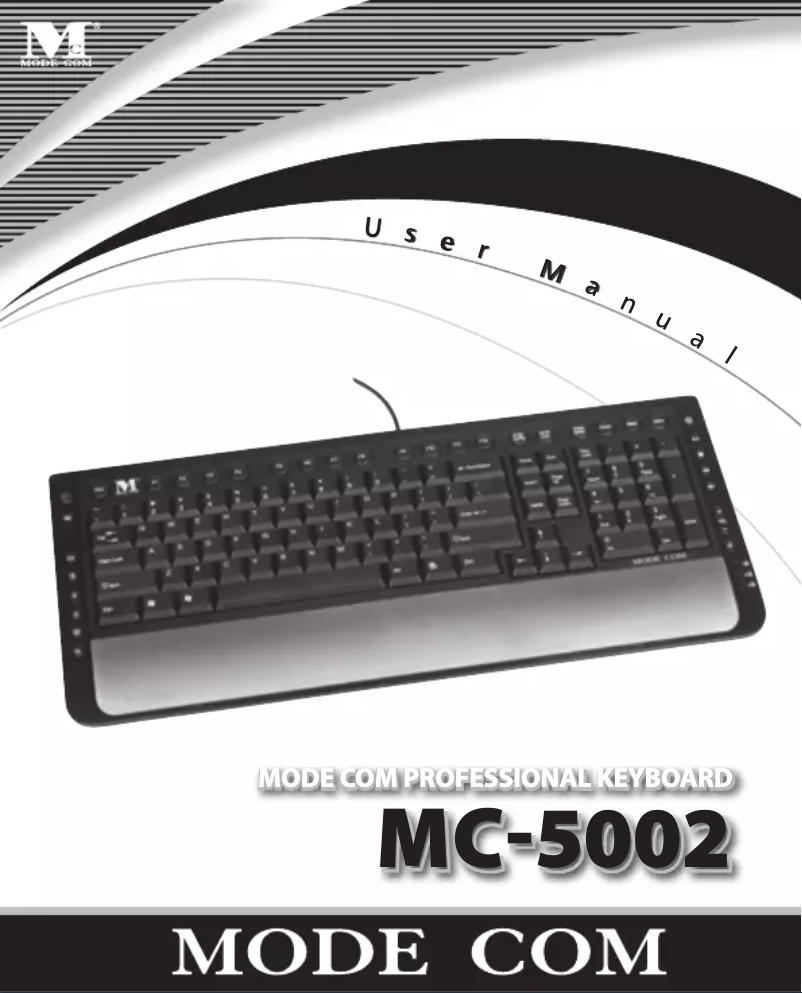 Imagen de la primera página del manual del dispositivo MC-5002