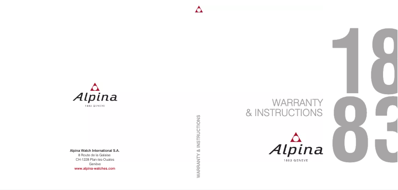 Imagen de la primera página del manual del dispositivo Seastrong Horological Hybrid