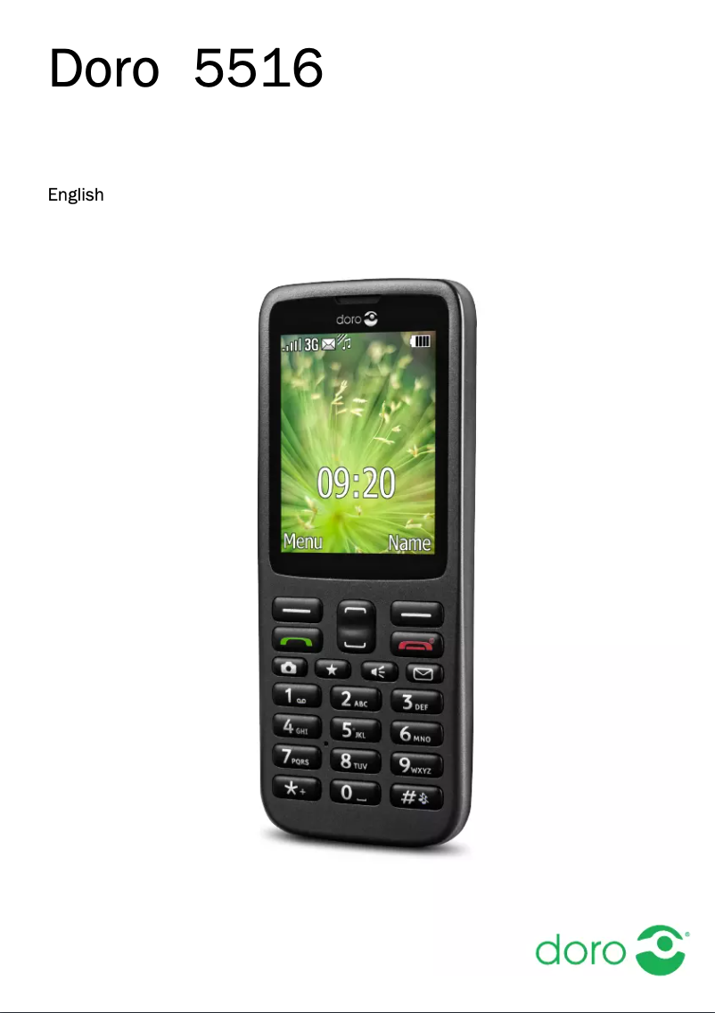 Página 1 del manual Manual de usuario Doro 5516