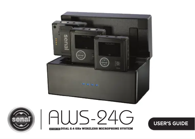 Imagen de la primera página del manual del dispositivo AWS-24G