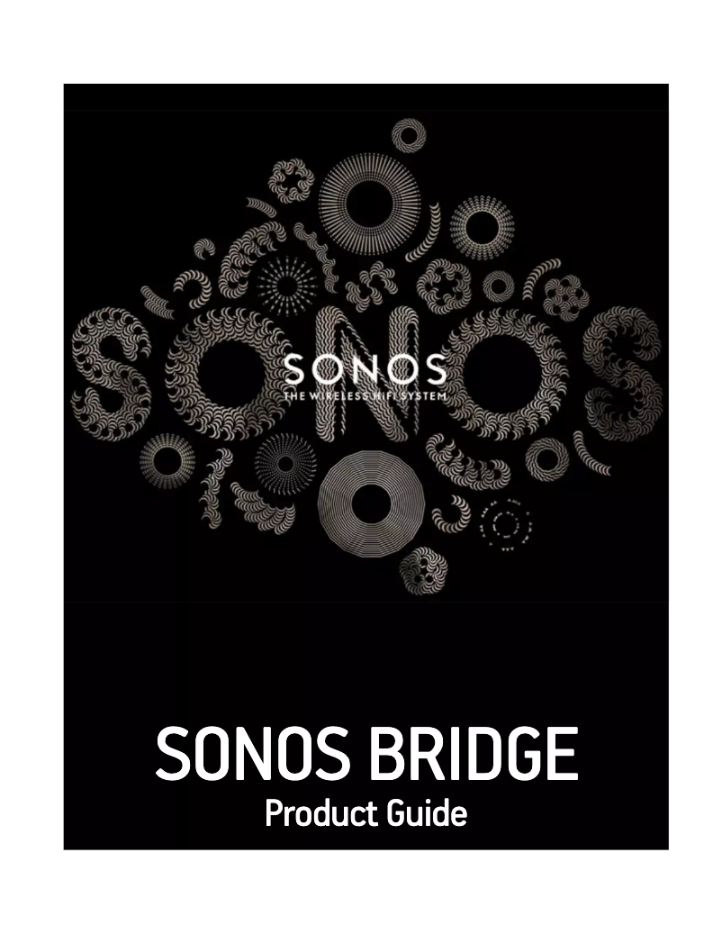 Página 1 del manual Manual de usuario Sonos Bridge