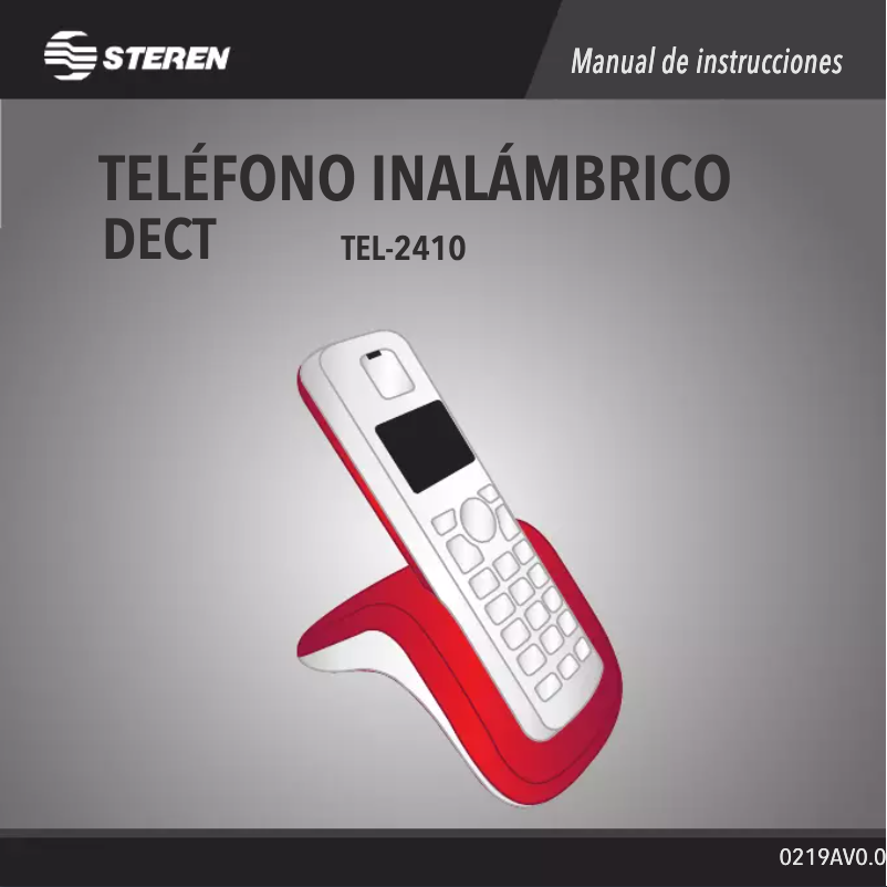 Página 1 del manual Manual de usuario Steren TEL-2410