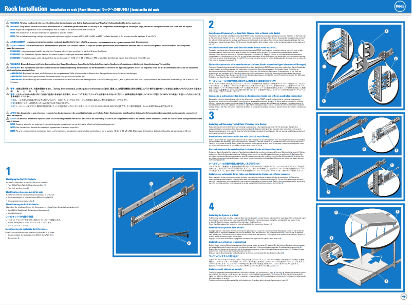 Página 1 del manual Guía de instalación Dell PowerVault MD3460