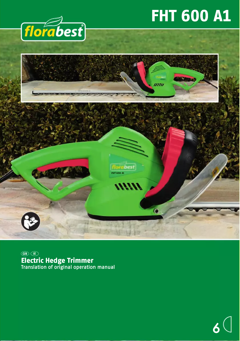 Imagen de la primera página del manual del dispositivo FHT 600 A1