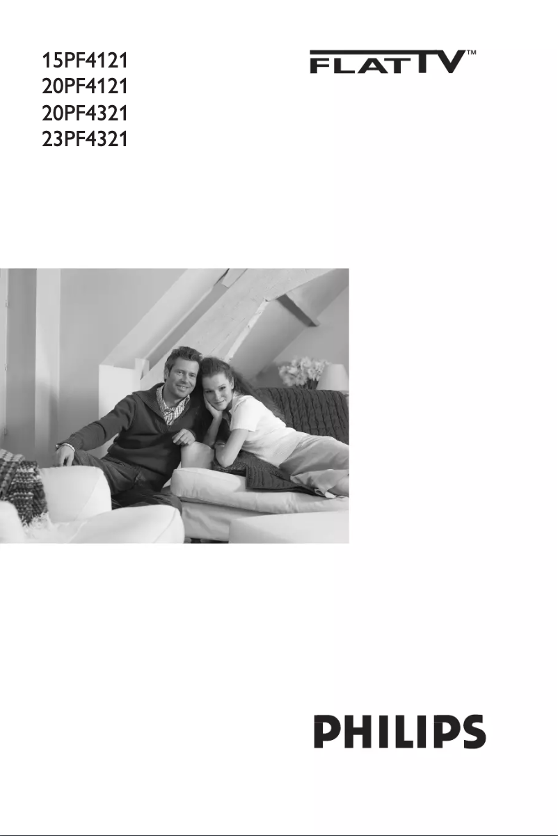 Página 1 del manual Manual de usuario Philips 20HF4003F