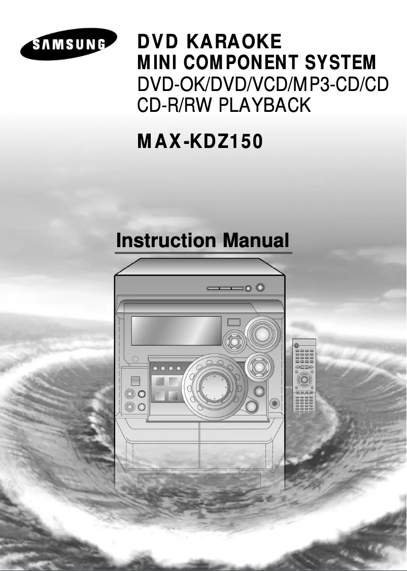 Imagen de la primera página del manual del dispositivo MAX-KDZ155