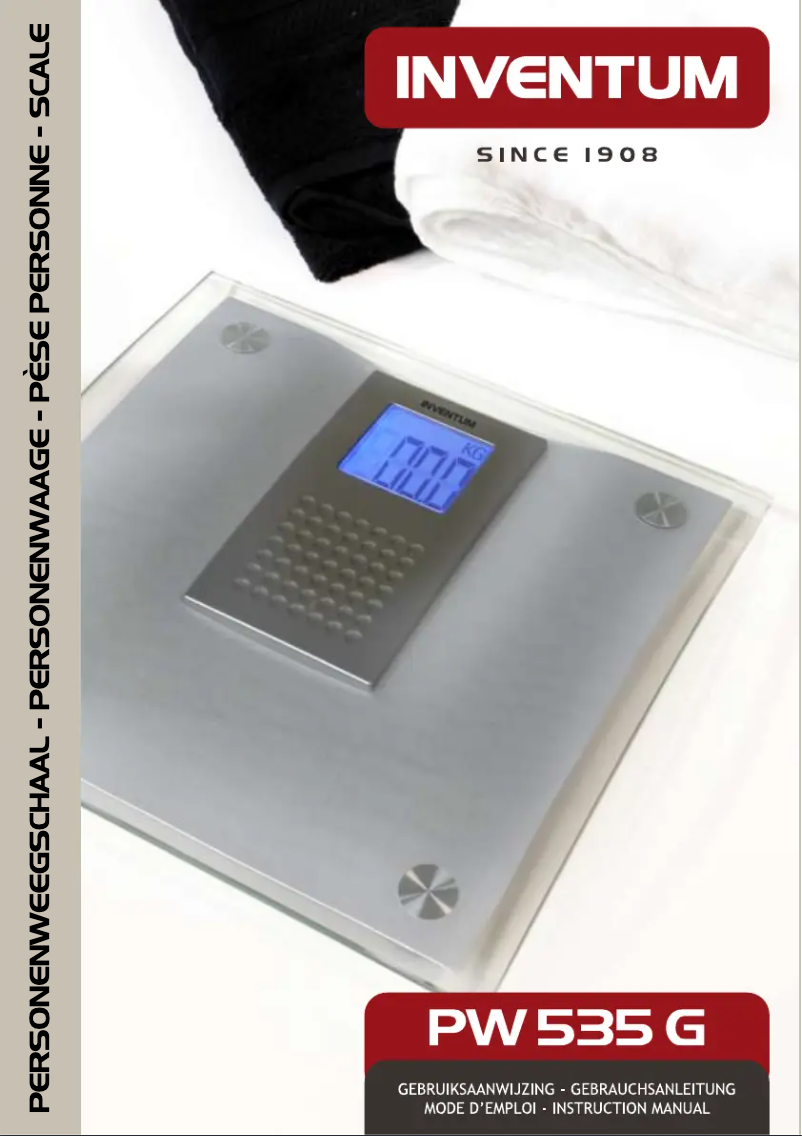 Página 1 del manual Manual de usuario Inventum PW535G