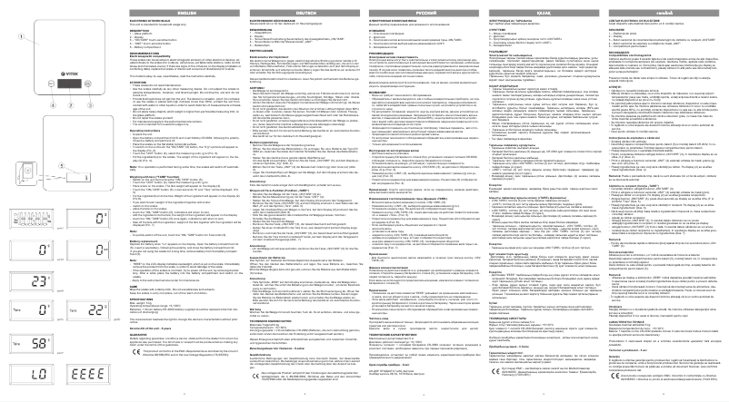 Imagen de la primera página del manual del dispositivo VT-2400 G