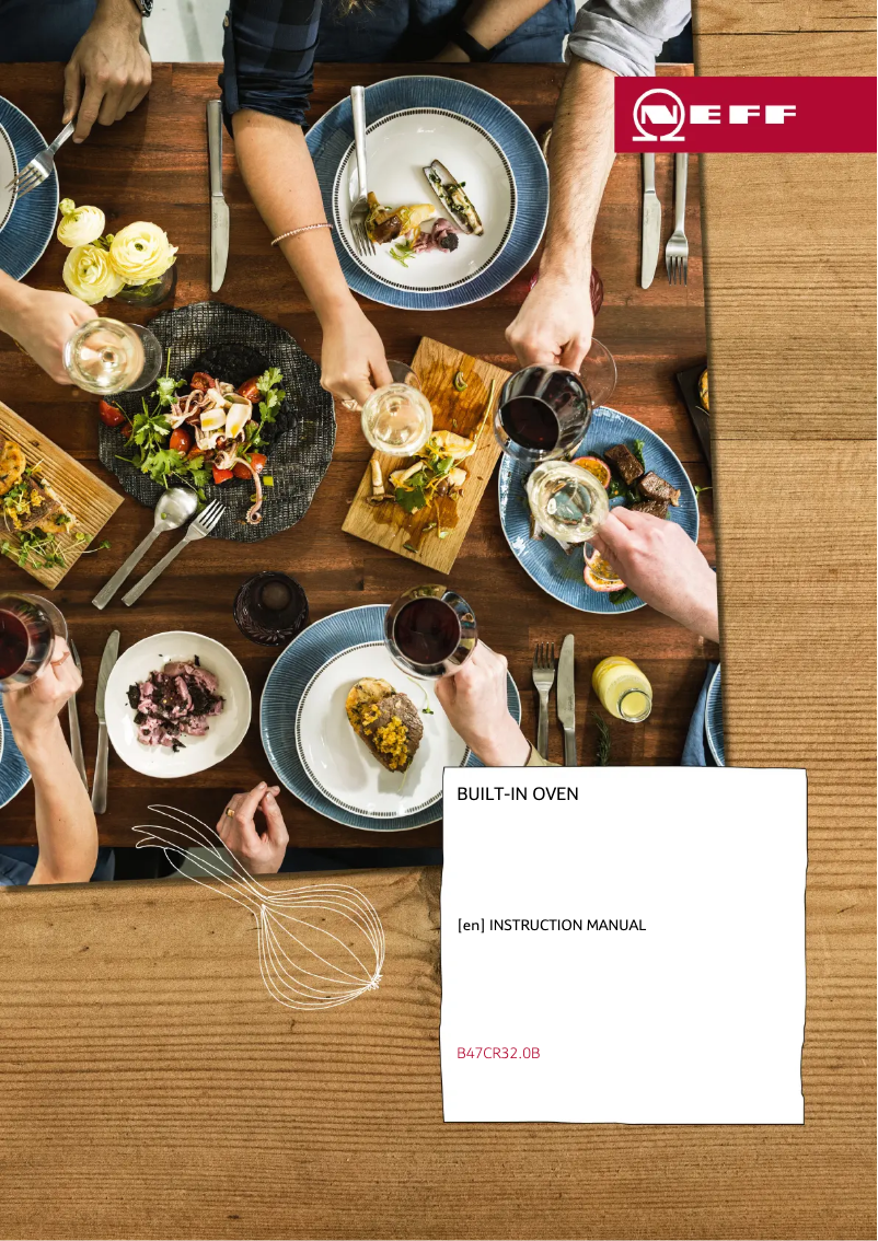 Imagen de la primera página del manual del dispositivo B47CR32N0B