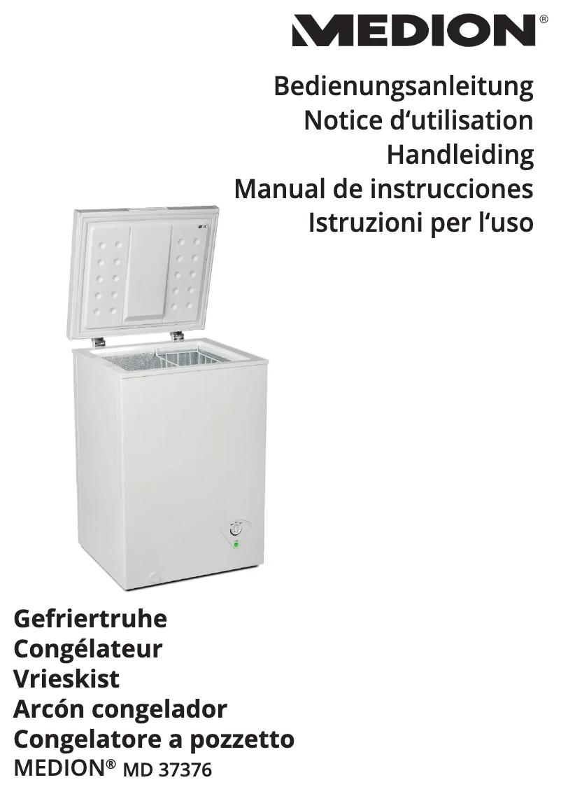 Página 1 del manual Manual de usuario Medion MD 37376