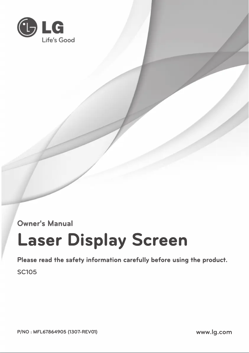 Imagen de la primera página del manual del dispositivo SC105