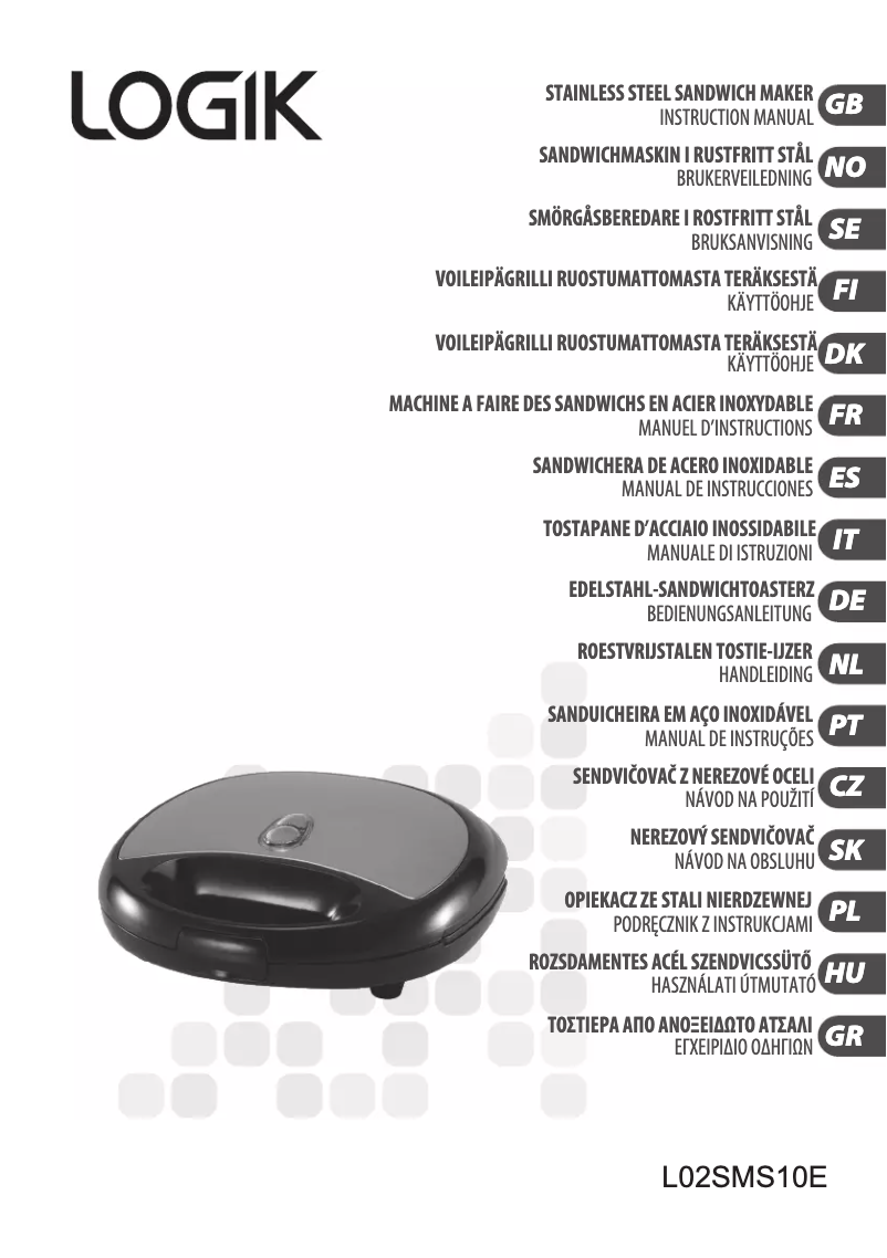 Imagen de la primera página del manual del dispositivo L02SMS10E