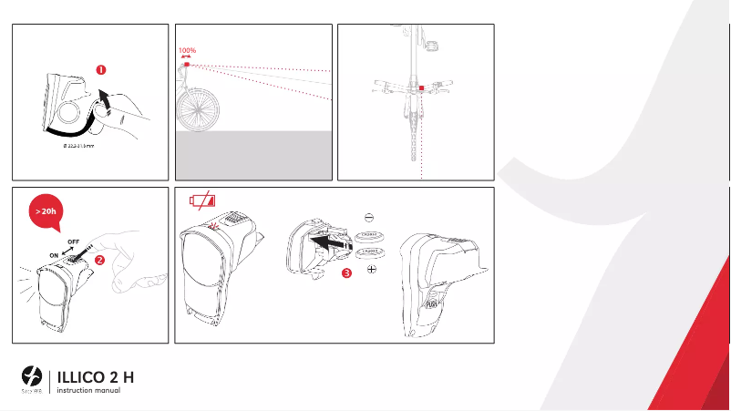 Imagen de la primera página del manual del dispositivo Illico 2