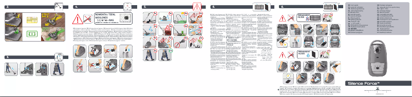 Imagen de la primera página del manual del dispositivo Silence Force RO7799