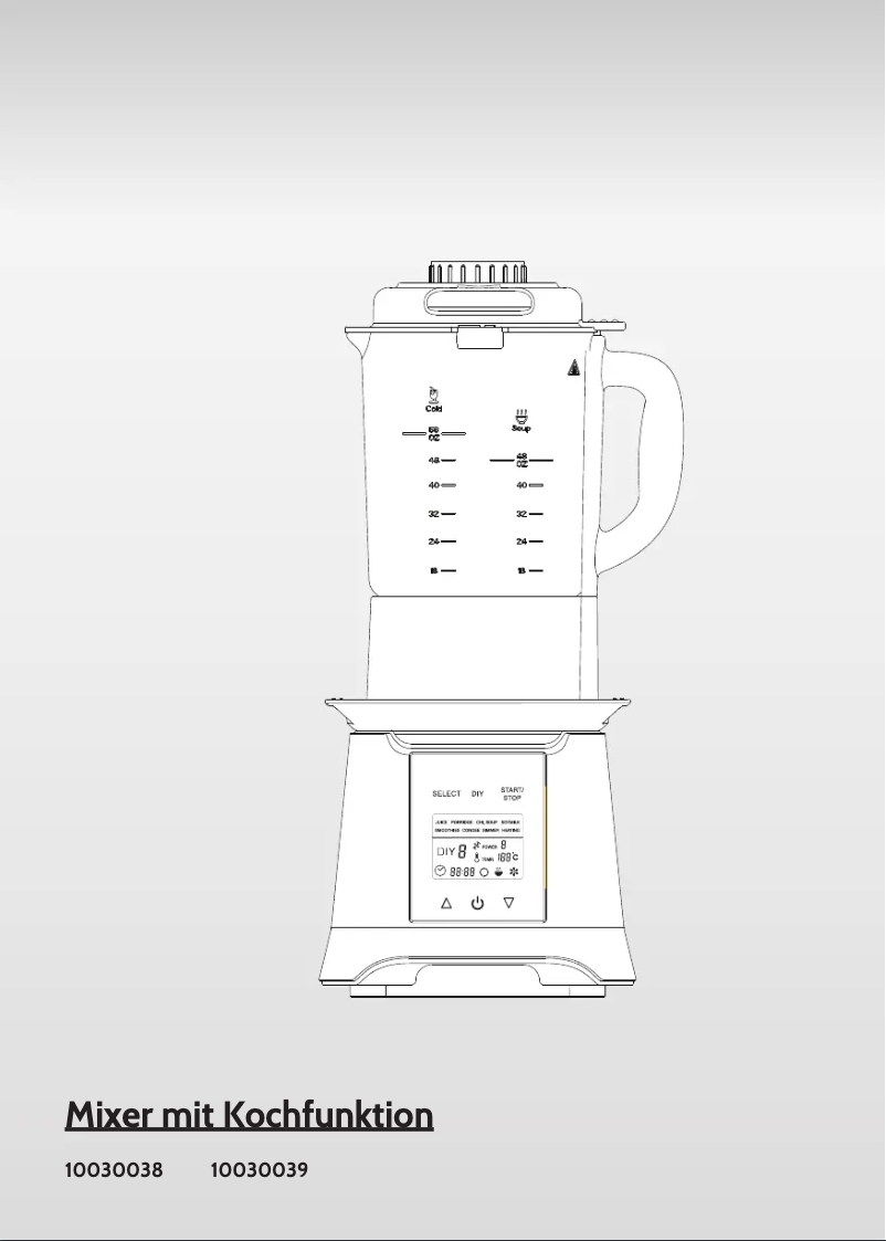 Página 1 del manual Manual de usuario Klarstein 10030038