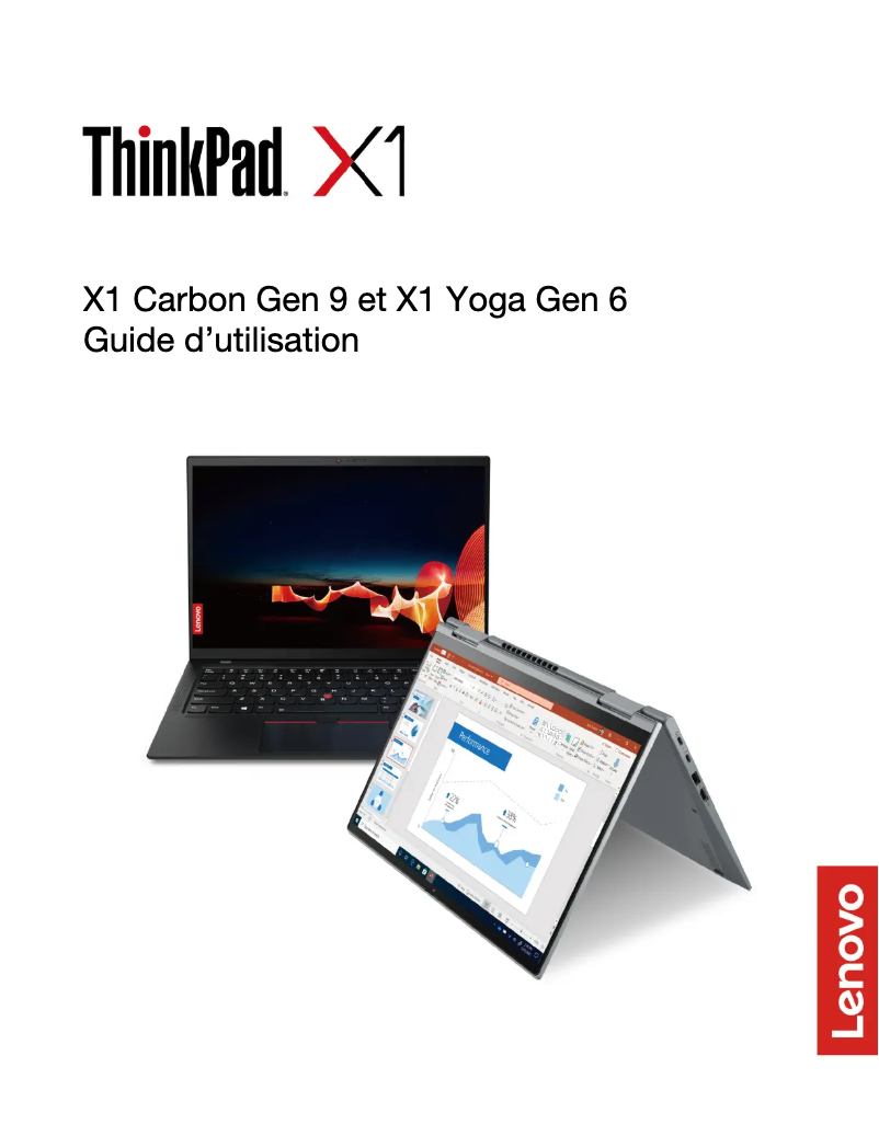 Página nº 1 - Manual de usuario Lenovo ThinkPad X1 Yoga Gen 6