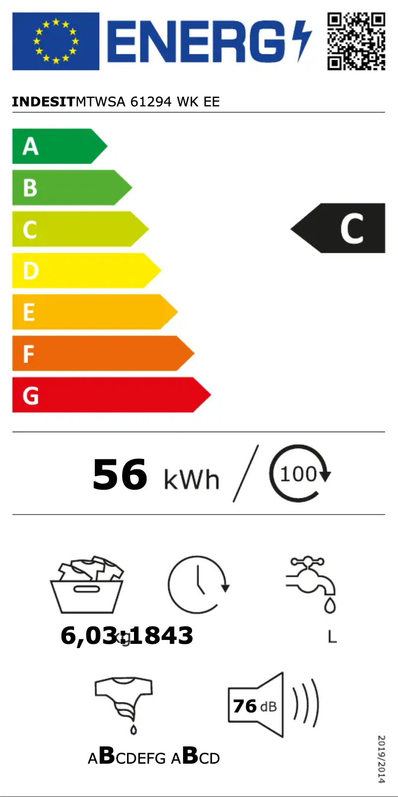 Página 1 del manual Manual de usuario Indesit MTWSA 61294 WK EE