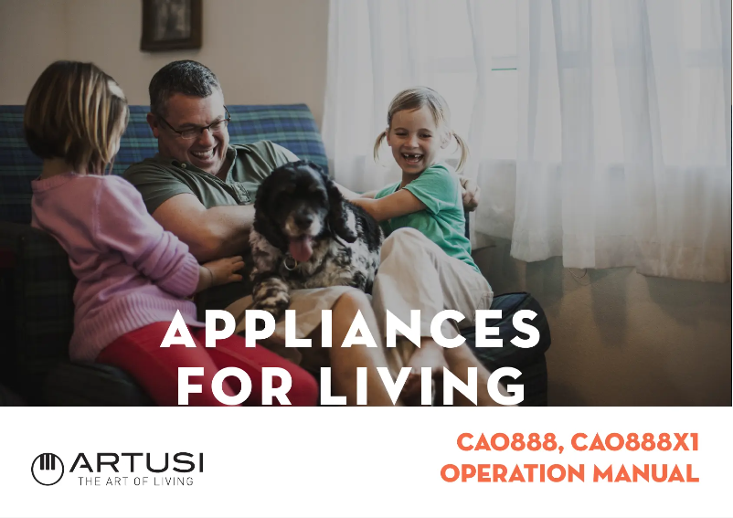 Página 1 del manual Manual de usuario Artusi CAO888