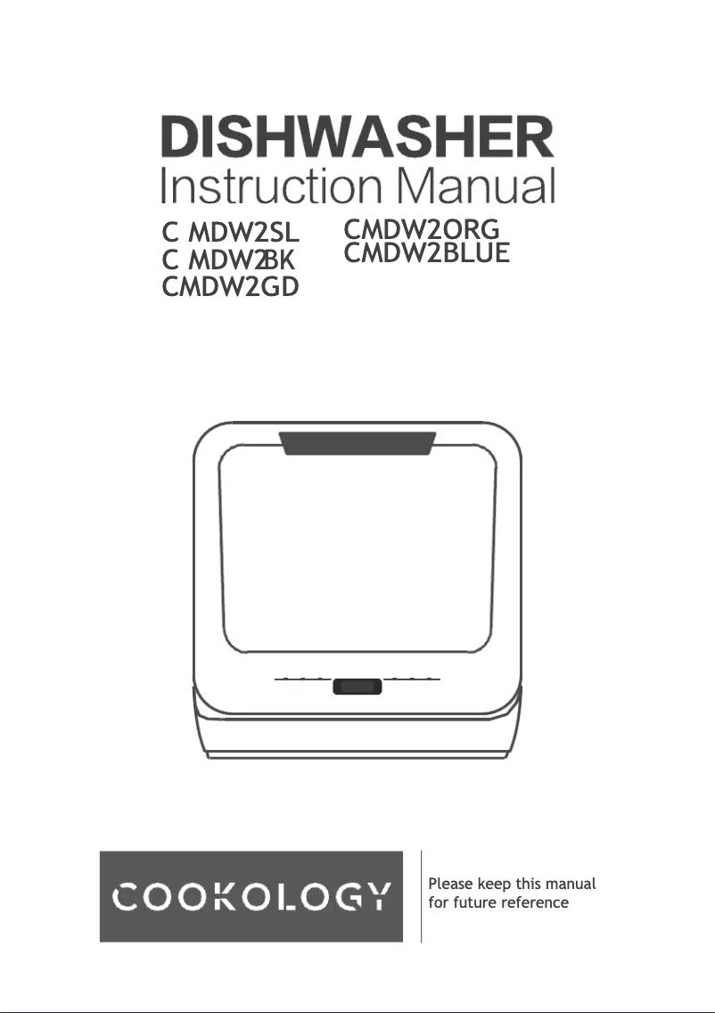 Imagen de la primera página del manual del dispositivo CMDW2GD