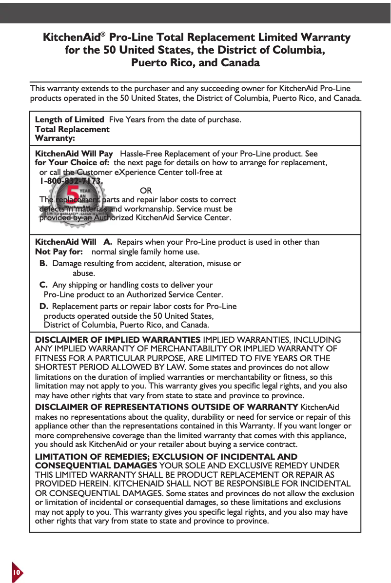 Imagen de la primera página del manual del dispositivo Pro Line KEK1522
