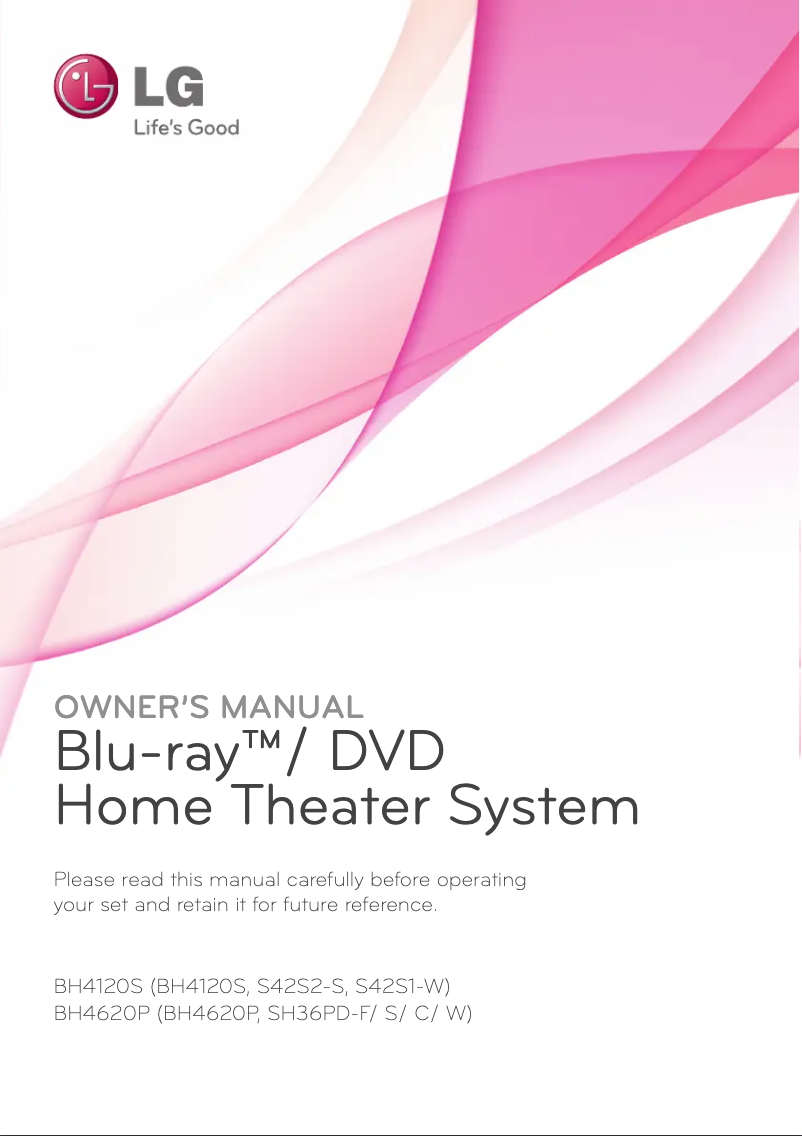 Imagen de la primera página del manual del dispositivo BH4620P