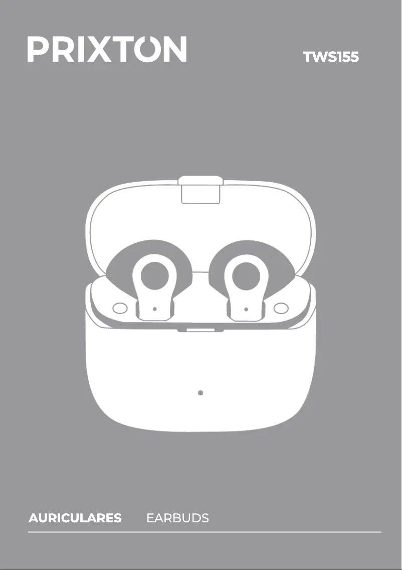 Imagen de la primera página del manual del dispositivo TWS155