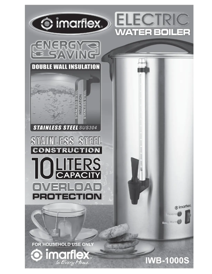 Imagen de la primera página del manual del dispositivo IWB-1000S