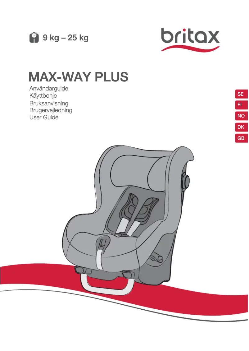 Página 1 del manual Manual de usuario Britax-Römer Max-Way Plus