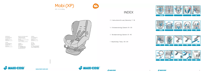 Imagen de la primera página del manual del dispositivo Mobi