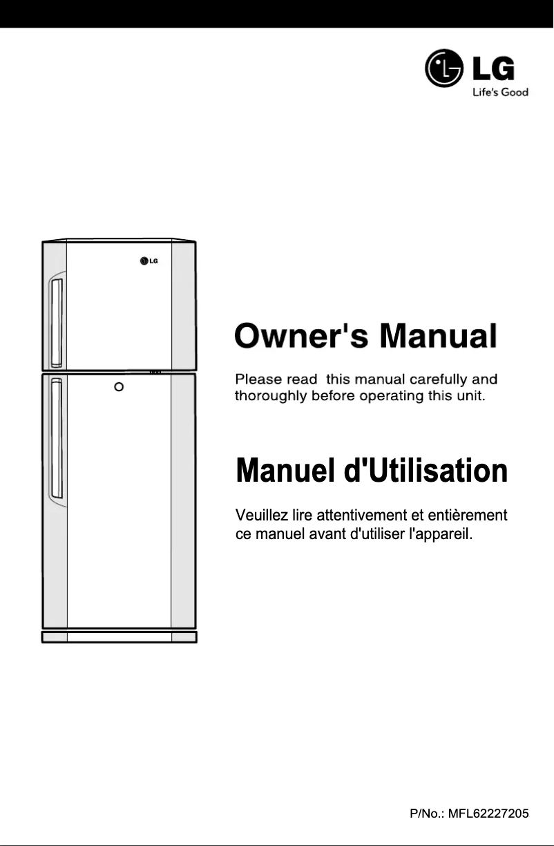 Imagen de la primera página del manual del dispositivo GL-B262VMGY