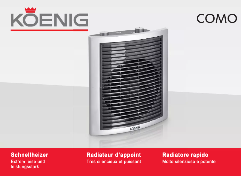 Página 1 del manual Manual de usuario Koenig Como B06148