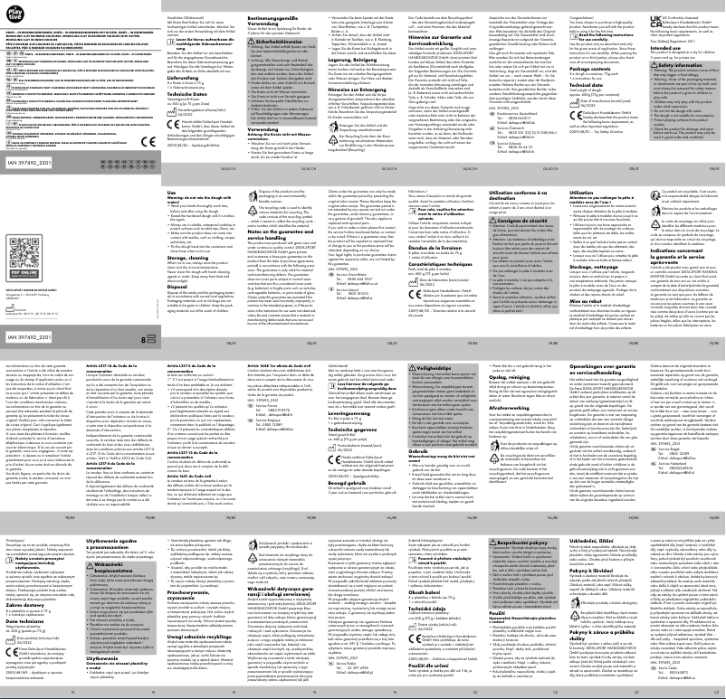 Imagen de la primera página del manual del dispositivo IAN 397492