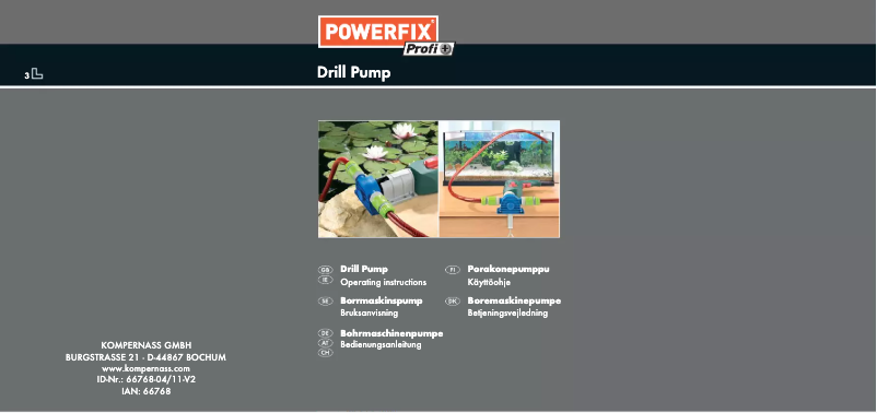 Imagen de la primera página del manual del dispositivo HG03064B