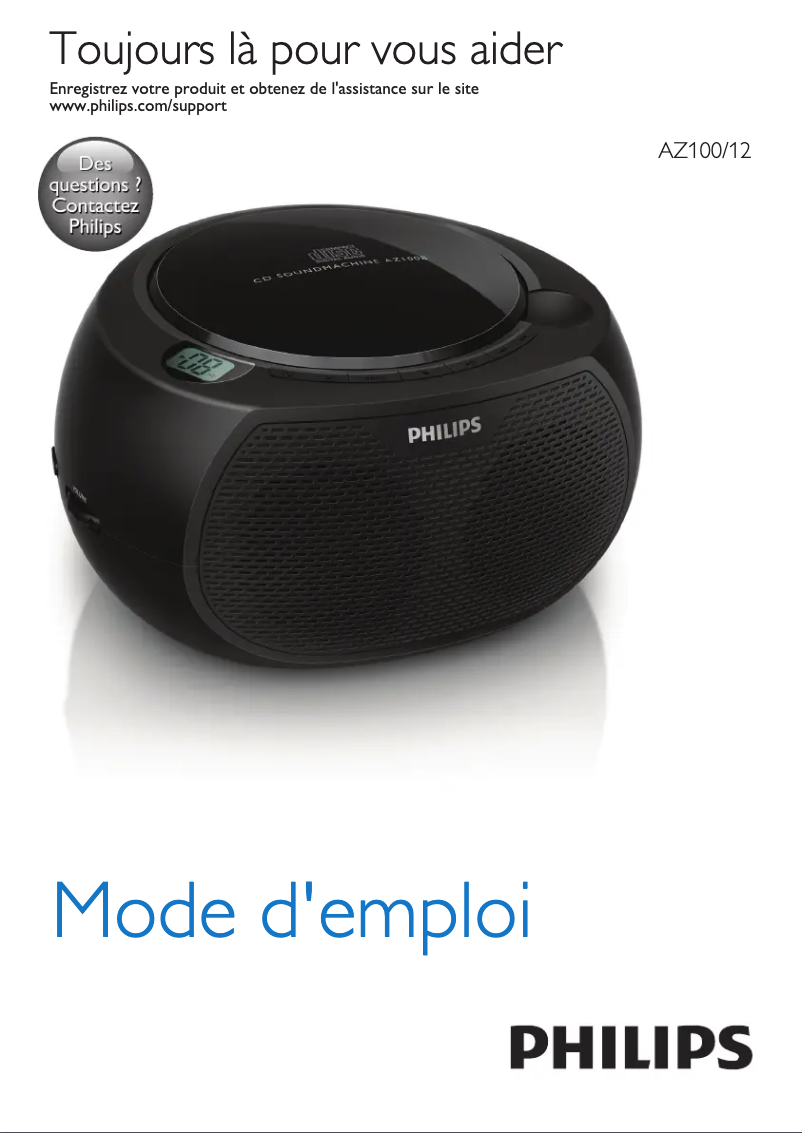 Imagen de la primera página del manual del dispositivo AZ100N