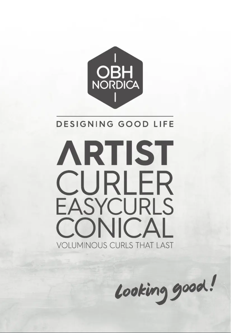 Página 1 del manual Manual de usuario OBH Nordica Artist Easy Conical NF3240N0