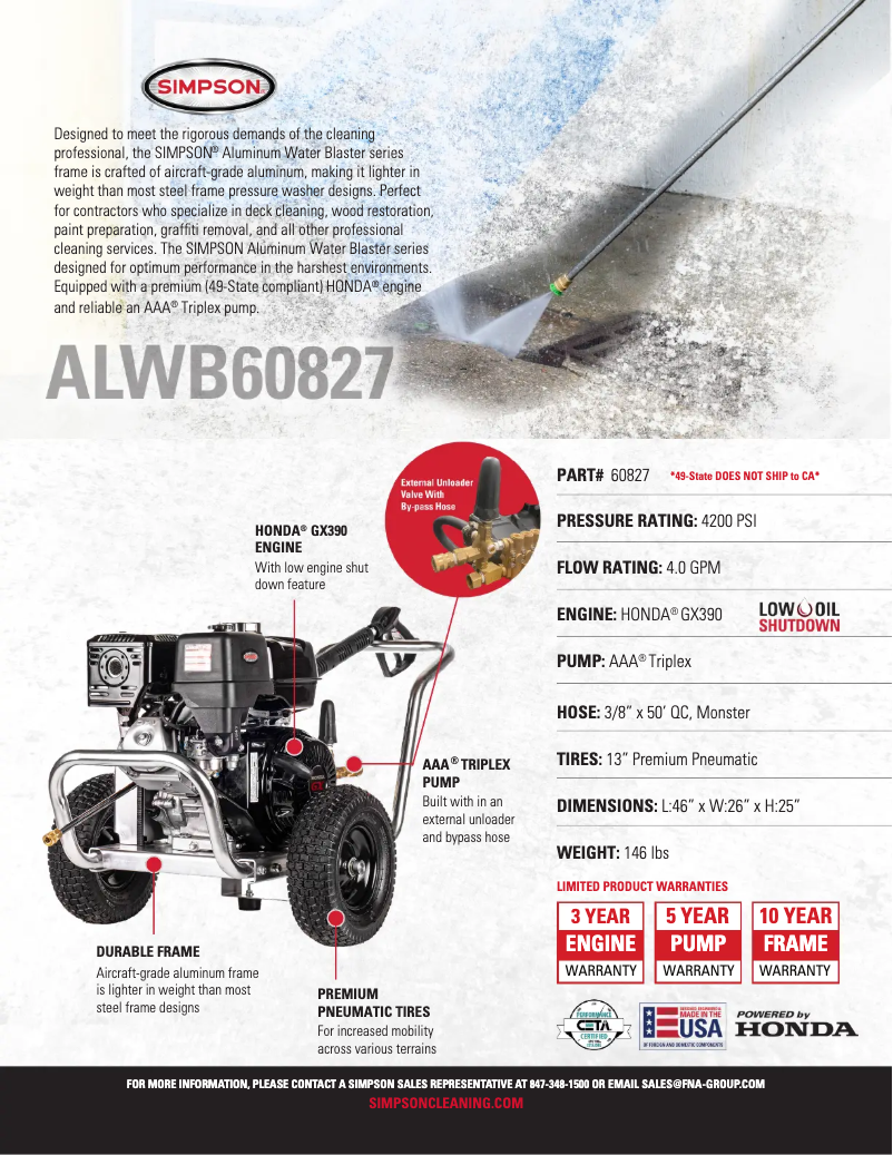 Imagen de la primera página del manual del dispositivo ALWB60827-S