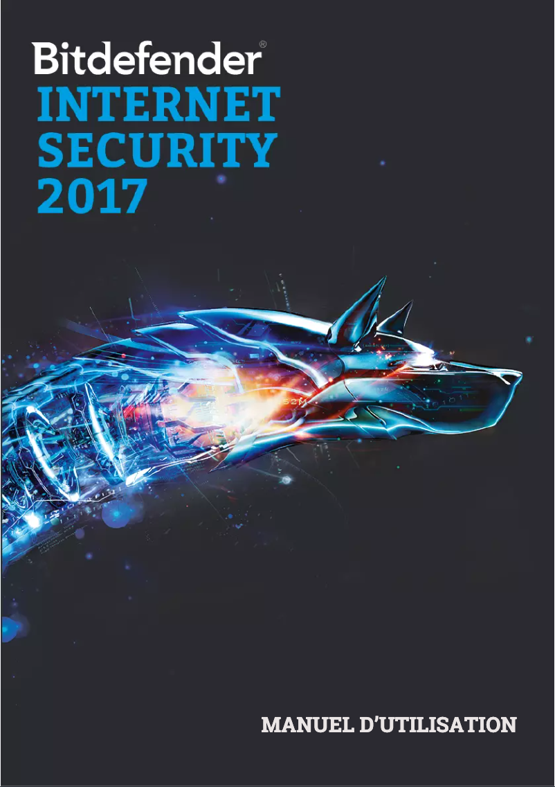 Imagen de la primera página del manual del dispositivo Internet Security 2017