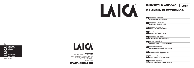 Página 1 del manual Manual de usuario Laica PS1053